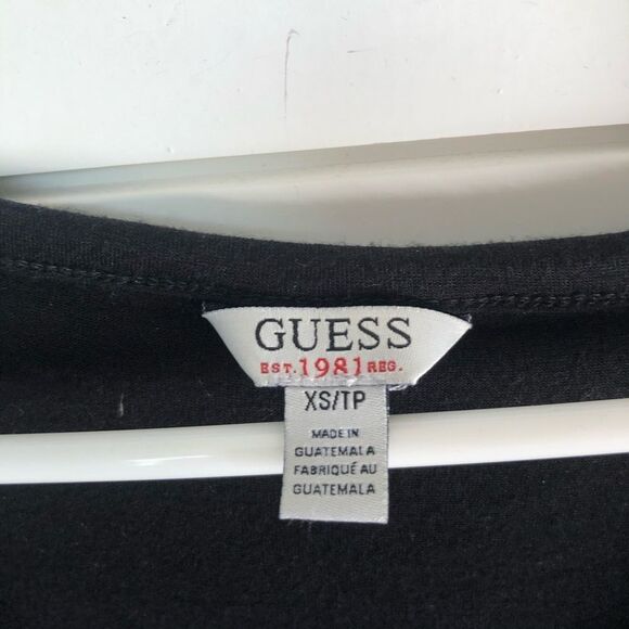 GUESS Long Sleeve Tee Shirt Size XS - Picture 5 of 5
